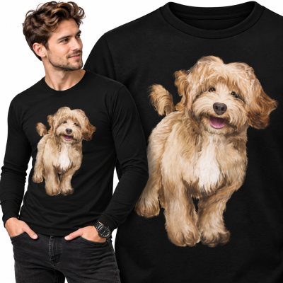 BLUZA ZWIERZĘTA  BOSTON CAVAPOO